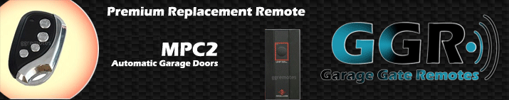 Garage Gate Remotes Range of Garage Remotes